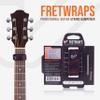 Gruv Gear Fret Wrap & Guitar Mute, Fretwrap for Acoustic, Electric & Bass | String Dampener Recording, Tapping & Practice Accessory (1 Pack, Medium Walnut, Fits 5 String Bass, 7 String Guitar) view 2