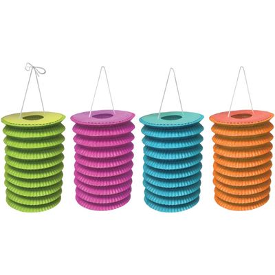 CITRONELLA LANTERN 4PK, Citronella Lanterns (4 pk), Helps repel mosquitoes for up to 48 hours, DEET free, US laboratory tested, Infused with natural oils, Family friendly