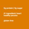 KIND Bars, Maple Glazed Pecan & Sea Salt, Gluten Free, Low Sugar, 1.4oz, 12 Count view 3