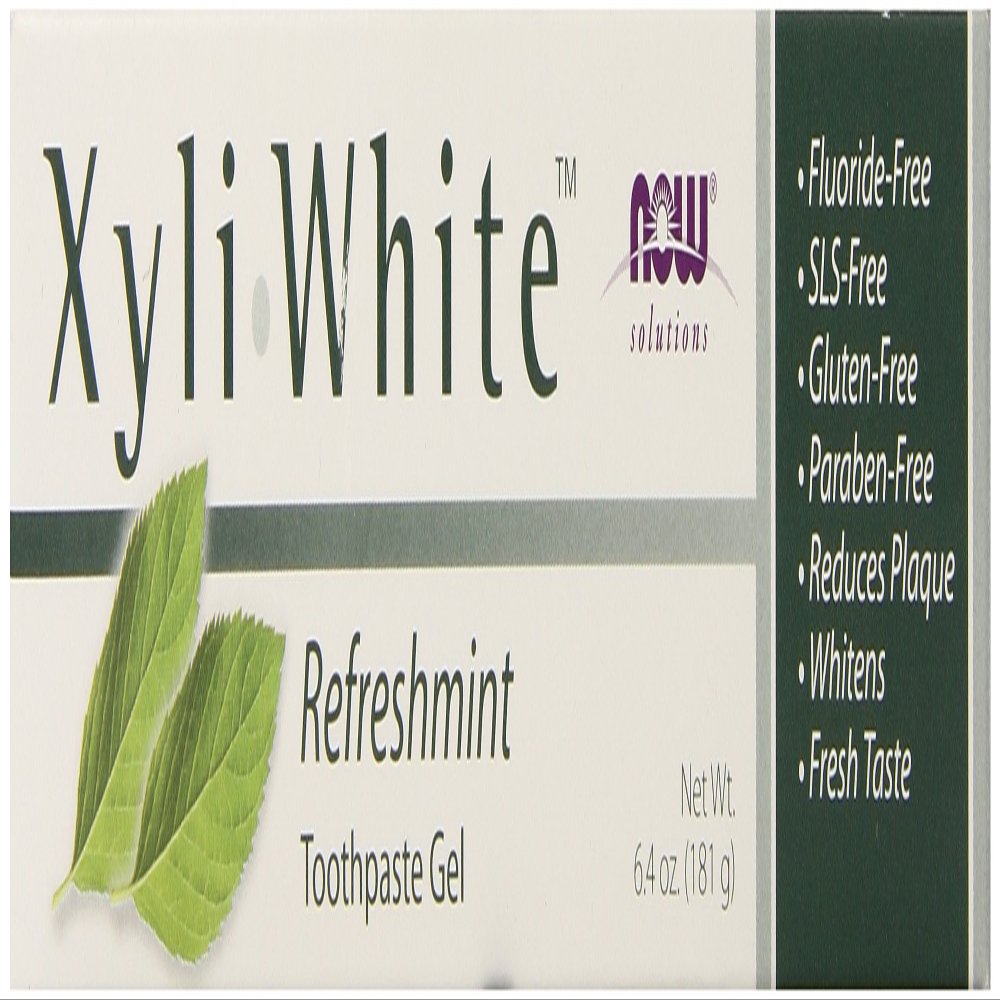 Now Solutions, Xyliwhite Toothpaste Gel, Refreshmint, 6.4-Ounce