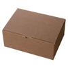 Heads MBR-GB2 Plain Gift Box, Made in Japan, L, W 10.4 x H 4.3 x D 7.5 inches (263 x 110 x 190 mm), Brown, Box of 10 view 1