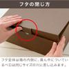 Heads MBR-GB4 Plain Gift Box, Made in Japan, S, W 6.4 x H 4.3 x D 5.5 inches (163 x 110 x 140 mm), Brown, Box of 10 view 4