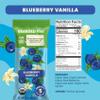 Bearded Brothers, Organic Vegan Protein Energy Bars, Blueberry Vanilla (12 Pack) - Gluten Free, Paleo, Fiber, Whole 30 | Non GMO Low Glycemic Snacks (Packaging May Vary) view 2
