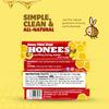 Honees Honey Filled Drops, Honey Cough Drops with Real Honey-Natural Sore Throat Relief-Nothing Artificial-Throat Coat Lozenges, Natural Cough Suppressant, Non-GMO (12 Pack  108 Drops) view 4