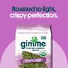 Gimme Seaweed Organic Premium Roasted Seaweed Snacks, Teriyaki, 20 Count, Keto, Vegan, Gluten-Free, Great Source of Omega3s and Iodine, Healthy On-The-Go Snack for Kids and Adults view 4