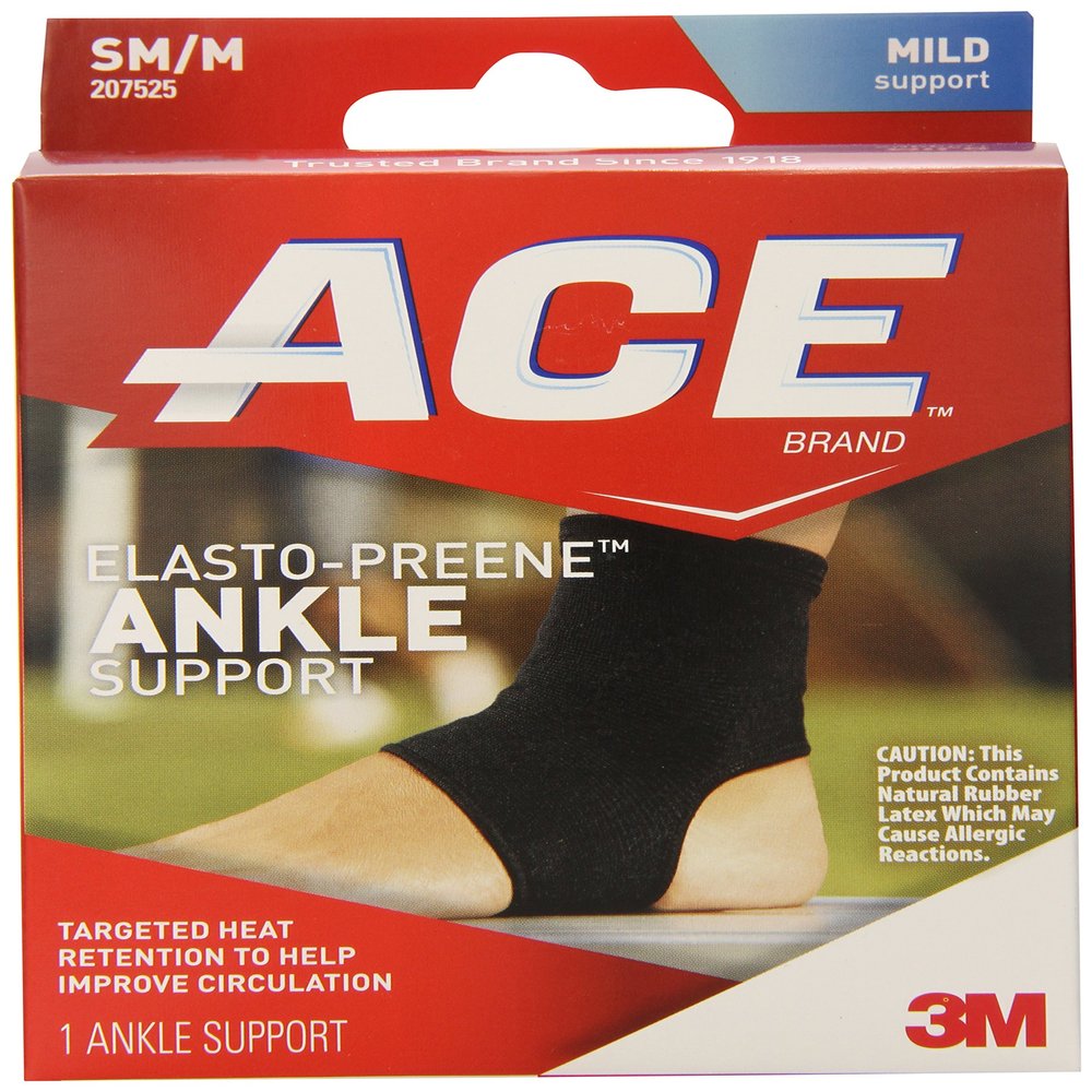 ACE Elasto-Preene Ankle Support, Small/Medium