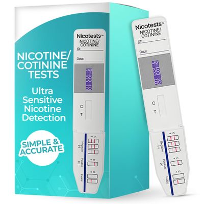 NicoTests Super-Sensitive 100 ng Test -Be Sure - 5-Pack
