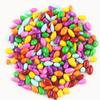Scott's Cakes Rainbow Mix Chocolate Covered Sunflower Seeds in a Mini Plaid Tin view 2