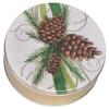 Scott's Cakes Rainbow Mix Chocolate Covered Sunflower Seeds in a Mini Festive Pinecone Tin view 3