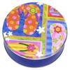 Scott's Cakes Rainbow Mix Chocolate Covered Sunflower Seeds in a Mini Flip Flops Tin view 3