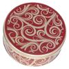 Scott's Cakes Rainbow Mix Chocolate Covered Sunflower Seeds in a Mini Golden Swirl Tin view 3