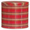 Scott's Cakes Fall Harvest Gourmet Chocolate Malt Balls in a Plaid Can view 3