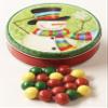 Scott's Cakes Holiday Mix Gourmet Chocolate Malt Balls in a Mini Scarf Snowman Tin view 1