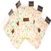  WRC Zip-Pocket Zipper Back with Gusset, Pastel Flowers, M, Pack of 25 view 1