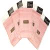 WRC Zipper Back with Gusset, Zip-Pocket Stripes, Pink, S, Pack of 25 view 1