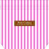 WRC Zipper Back with Gusset, Zip-Pocket Stripes, Pink, S, Pack of 25 view 2