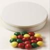 Scott's Cakes Holiday Mix Gourmet Chocolate Malt Balls in a Medium Solid White Tin view 1