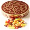 Scott's Cakes Fall Festival Mix in a Small Golden Swirl Tin view 1