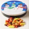 Scott's Cakes Fall Festival Mix in a Small Whimsical Snowman Tin view 1
