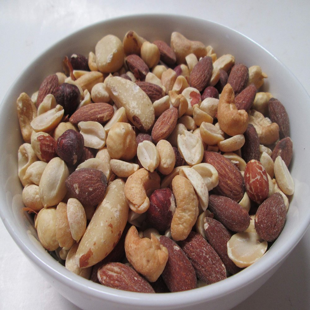 Deluxe Mixed Nuts-Roasted & Unsalted, 2lb (Pecan, Pistachios, Hazelnuts, Almonds, Cashews)