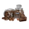 Dark Chocolate, Caramel, Pecan Clusters - 19.5 oz. Decanter view 2