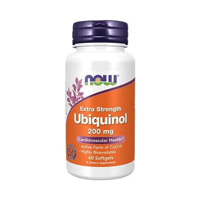 NOW Foods Ubiquinol 200mg, Soft-gels, 60-Count (Pack of 3)