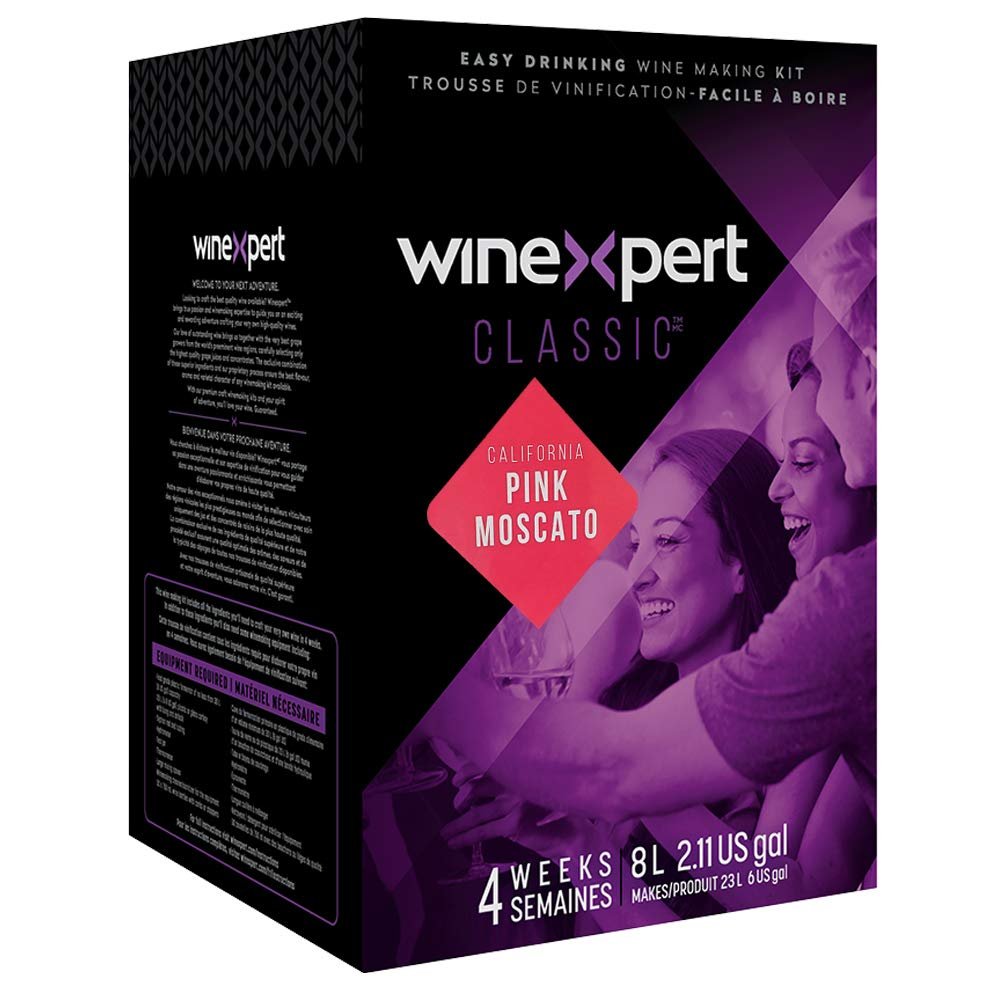 Classic California Pink Moscato Wine Ingredient Kit