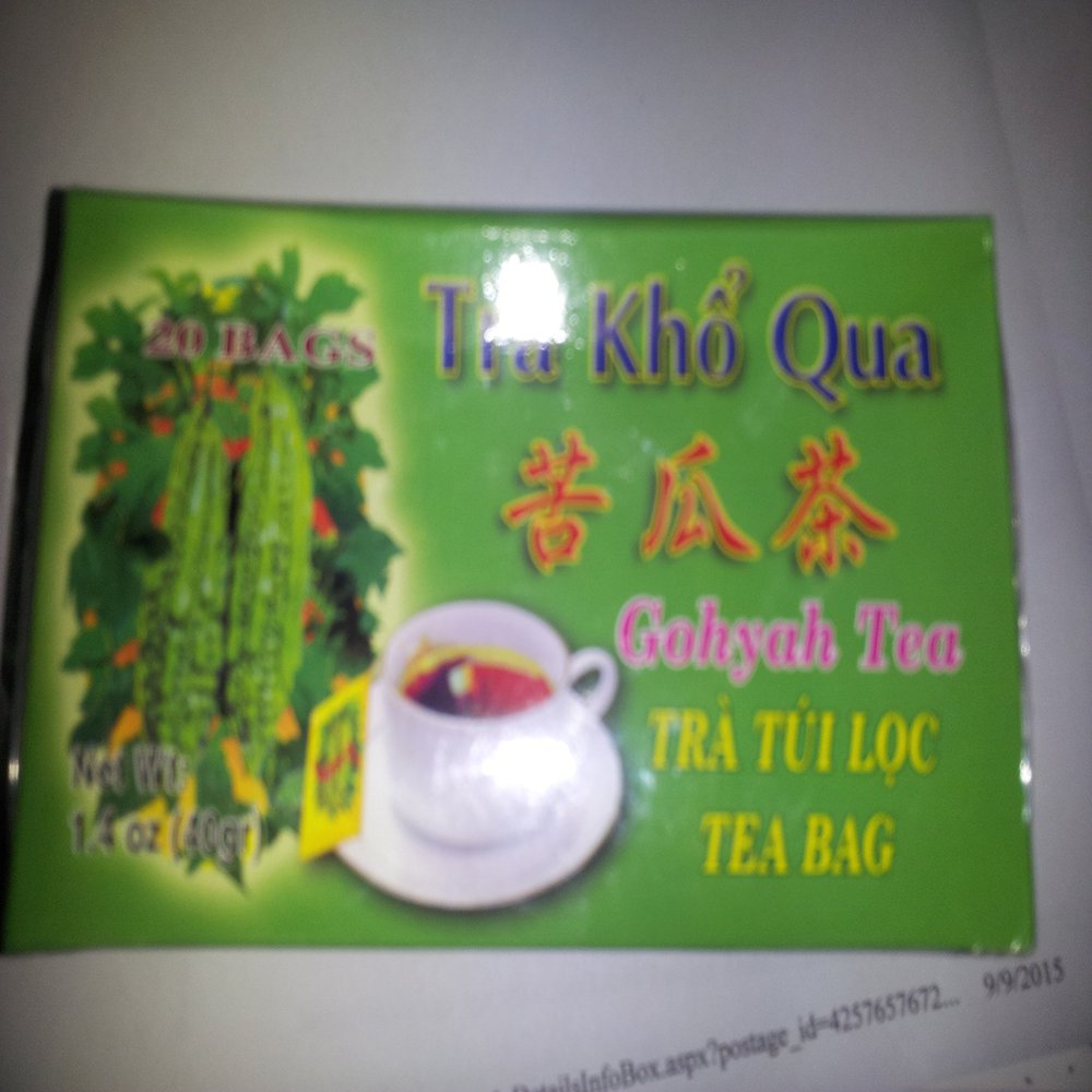 AMPALAYA BITTER MELON TEA
