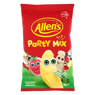 Allens Party Mix Bulk 1kg