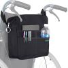 Vive Wheelchair Bag - Machine Washable, Double-Stitched, Water-Resistant Accessory Backpack for Rollators, Wheel Chairs, Walkers - Pouch with XL Pockets & Straps for Quick Installation view 1