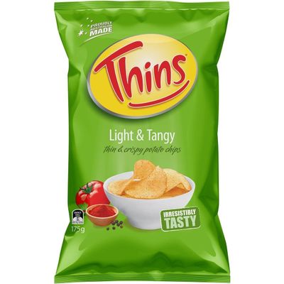 Thins Light and Tangy 175g