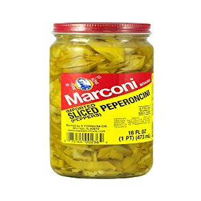 Marconi Sliced Peperoncini, 16 Ounce (Pack of 12)