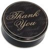 Scott's Cakes Christmas Chocolate Malt Balls in a Medium Thank You Tin view 3