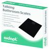 Aidapt Talking Bathroom Scale Ideal for Partially Sighted/Blind, Clearly Announces Weight (Black) view 1