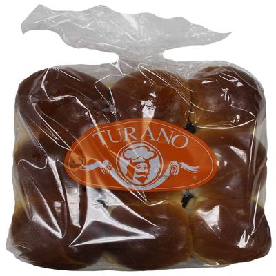Turano Baking Mini Burger Bun - 18 count per pack -- 12 packs per case.
