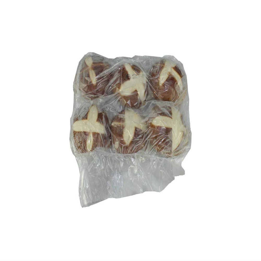 Maple Leaf Bakery Round Sliced Pretzel Bun -- 72 per case.