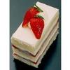The Original Cakerie 24 Cut Strawberry Short Dessert Cake -- 2 per case. view 1