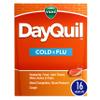 Vicks DayQuil Cold & Flu Medicine, Non-Drowsy Powerful Multi-Symptom Daytime Relief for Headache, Fever, Sore Throat, Minor Aches and Pains, Nasal Congestion, Sinus Pressure and Cough, 16 Liquicaps view 1