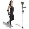 Ergobaum 7G Ergonomic Crutch/High Performance Perfect Cane- Single Unit Ergobaum That Acts As a Extra Balance Strong Performance Walking Companion view 1