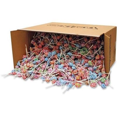 00534 Dum Dum Pops Original Pops - Blue Raspberry, Butterscotch, Watermelon, Sour Apple, Grape, Strawberry, Cherry, Orange, Mango, Cotton Candy, Cream Soda, ... - Gluten-free - 30 lb - 1 Carton