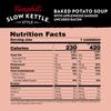 Campbell's Slow Kettle Style Baked Potato Soup with Applewood Smoked Uncured Bacon, 15.5 oz Microwavable Bowl view 2