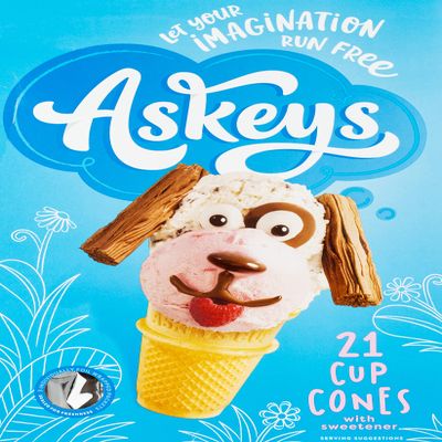 Askeys Cup Cones 21 per pack