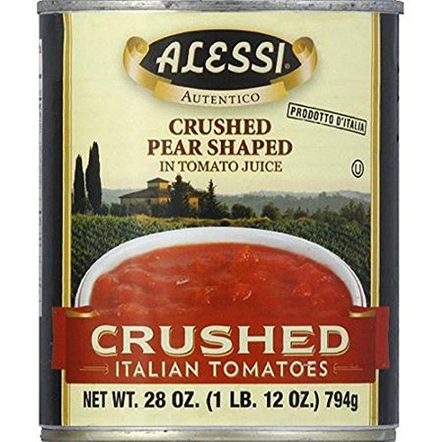Alessi Crushed Tomatoes, 28 Ounce (Pack of 12)