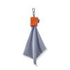 Carson Stuff-It Microfiber Lens Cloth Cleaning System for Eyeglasses, Smartphones, Tablets, Optics Lenses, Cameras and More, 6.25'' x 6.25'' - Orange (SN-40OR) view 1