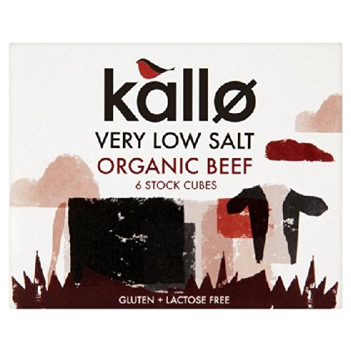 Kallo Very Low Salt Beef Stock Cubes 6 x 10g