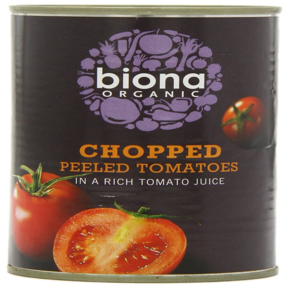 Biona Organic Chopped Peeled Tomatoes (400g)