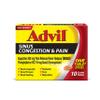Advil Sinus Congestion and Pain, Sinus Relief Medicine, Pain Reliever and Fever Reducer with Ibuprofen and Phenylephrine HCl - 10 Coated Tablets view 1