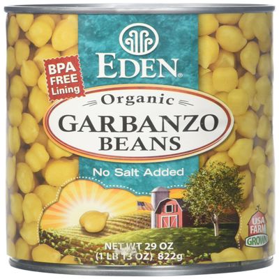 Eden Garbanzo Beans (Chick Peas) - 29 oz - 12 Pack