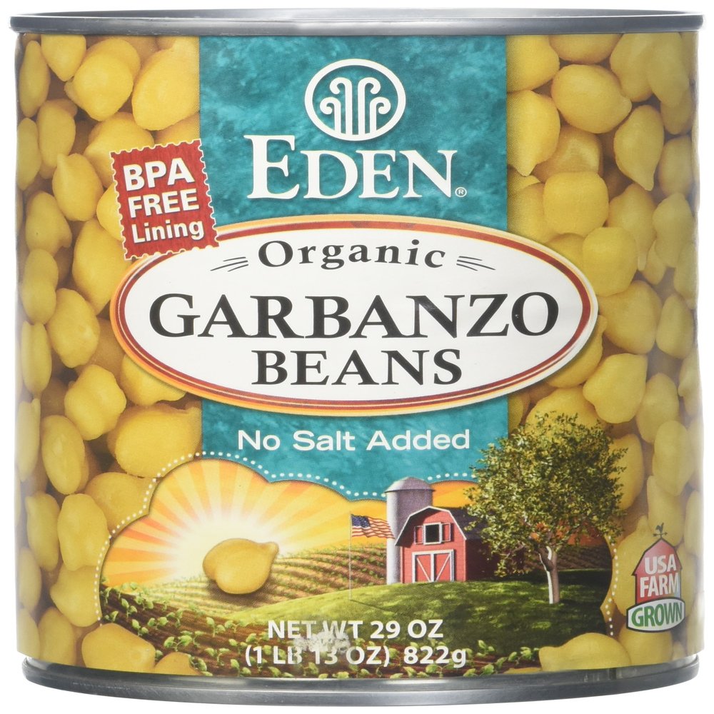 Eden Garbanzo Beans (Chick Peas) - 29 oz - 12 Pack