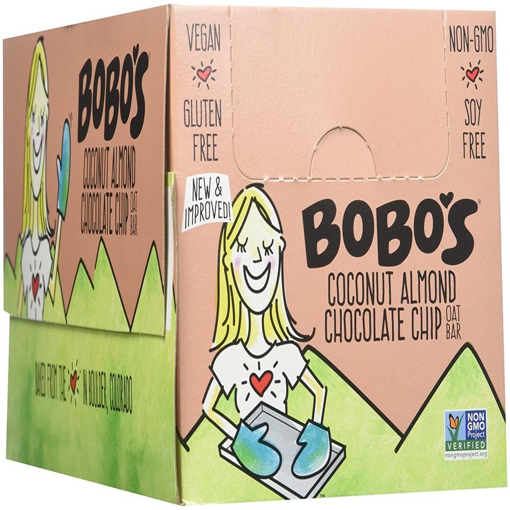 Bobo's Oat Bars Coconut Chocolate Almond - 3 oz - 12 Pack